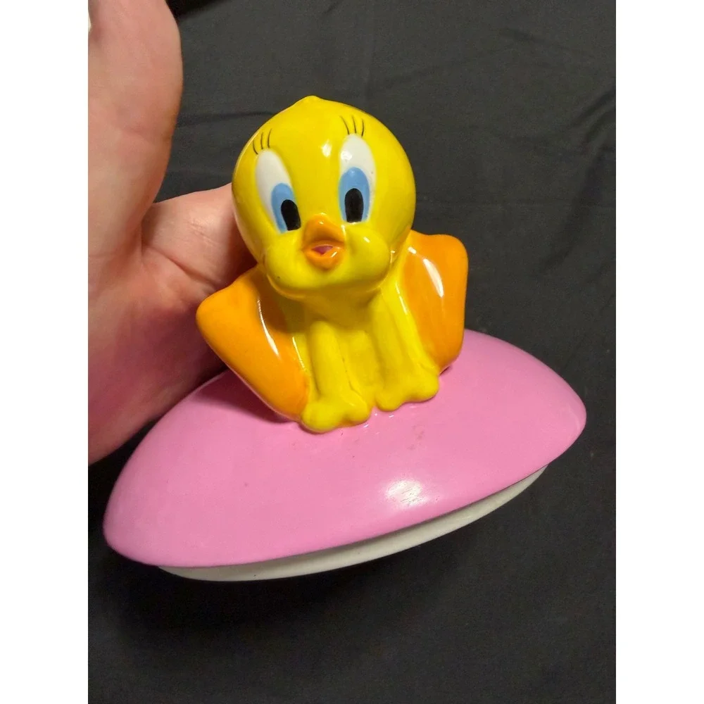 Vtg Looney Tunes Sylvester Tweety Cookie Jar Gibson 2002 Warner Bros Collectible